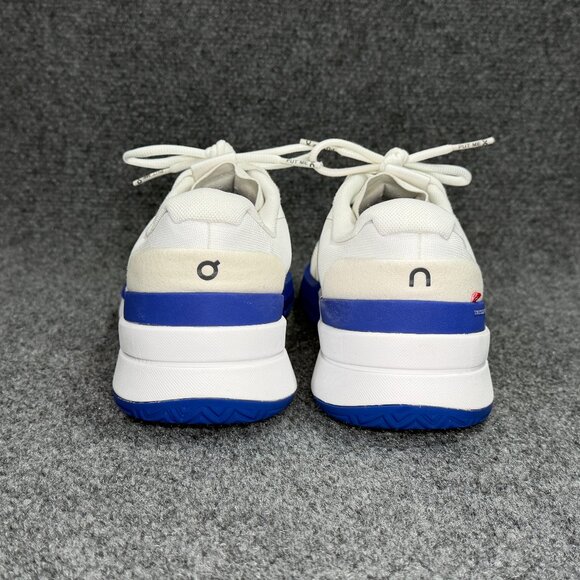 On Running THE ROGER Pro 2 Tennis Shoe Men 12.5 White Indigo Athletic Pickleball main image 9